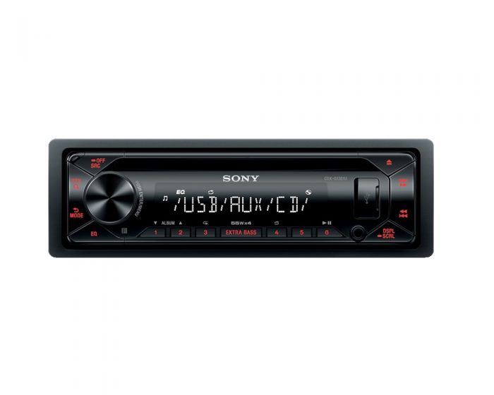 RADIO SONY CDX-G1301U CD+USB AMBER 8