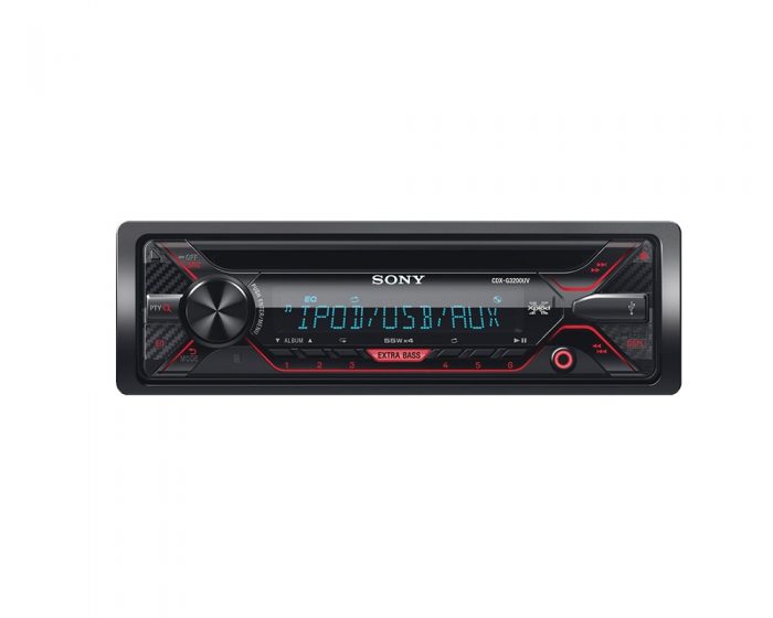 RADIO SONY CDX-G3200UV CD+USB+STER.iPod/iPhone+MULTICOLOR 8
