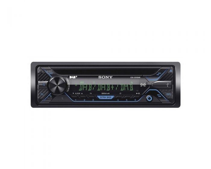 RADIO SONY CDX-G3201DAB CD+USB+STER.iPod/iPhone+MULTICOLOR 8