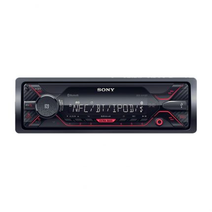 RADIO SONY DSX-A410BT BEZ CD/USB+BT RED  Bluetooth®