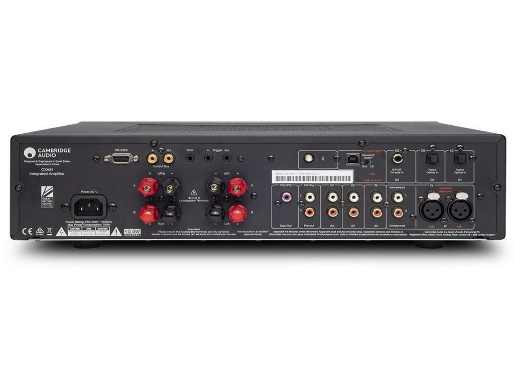 Cambridge Audio CXA81 – wzmacniacz zintegrowany 120W 17