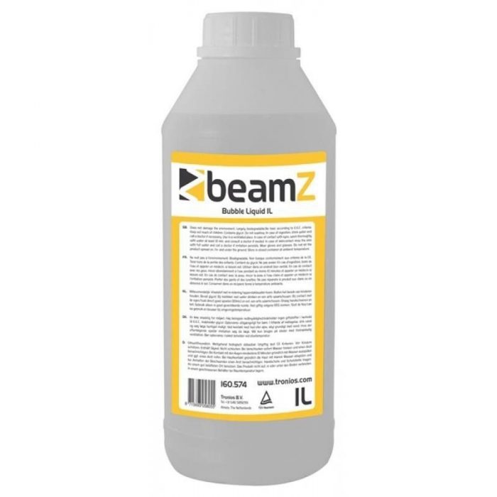 BeamZ – Płyn do wytwornicy baniek mydlanych 1L BeamZ 8