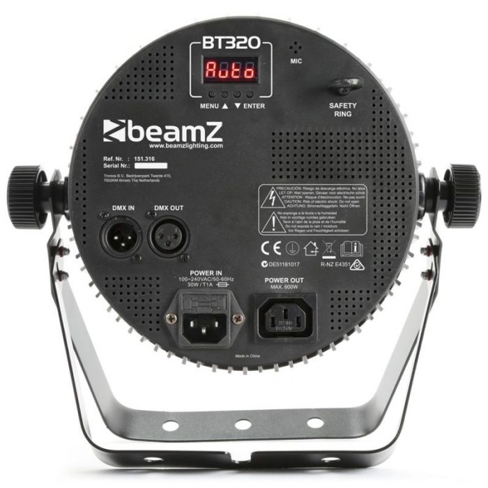 BeamZ – Reflektor LED FLAT PAR BeamZ BT320 18x6W 4w1 RGBW 11
