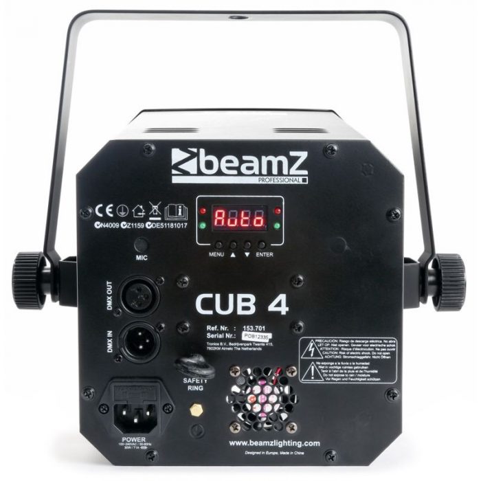 BeamZ – Efekt świetlny Cub4 II LED BeamZ 10