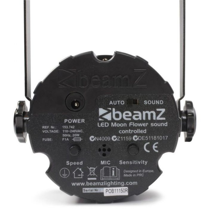 BeamZ – Efekt świetlny Moon Flower 60 RGBAW LED BeamZ 11