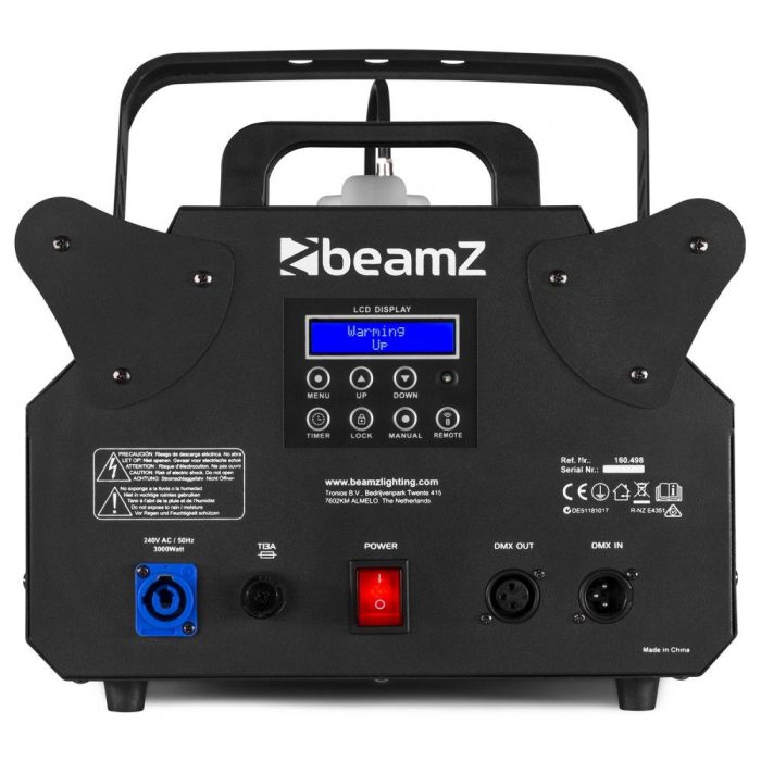 BeamZ – Wytwornica dymu DMX BeamZ S3500 14