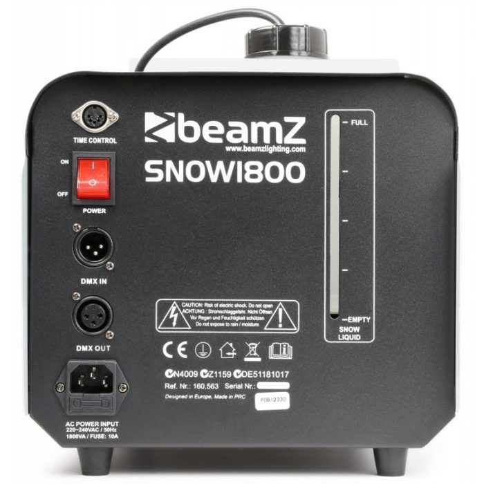 BeamZ – Wytwornica śniegu  BeamZ SNOW1800 9