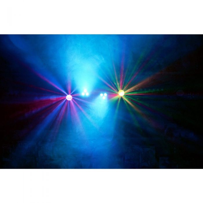 MAX – Zestaw oświetleniowy Max Partybar 2 x LED PAR RGBW + 2 x Jellymoon 10