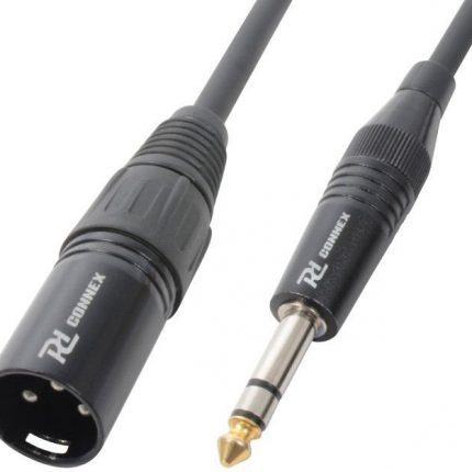 PD Connex – Cable Converter XLR  – Jack 6,3 Stereo 0,15m 2