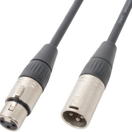 PD Connex – Kabel DMX XLR żeński – XLR męski 3-pin 0,75m 2