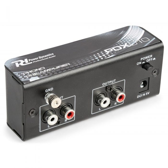 Power Dynamics – Przedwzmacniacz gramofonowy Power Dynamics PDX010 8