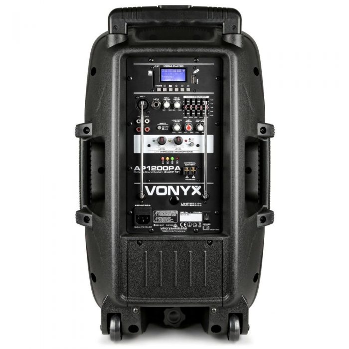 VONYX – Kolumna mobilna z mikrofonami 600W Vonyx AP1200PA 10