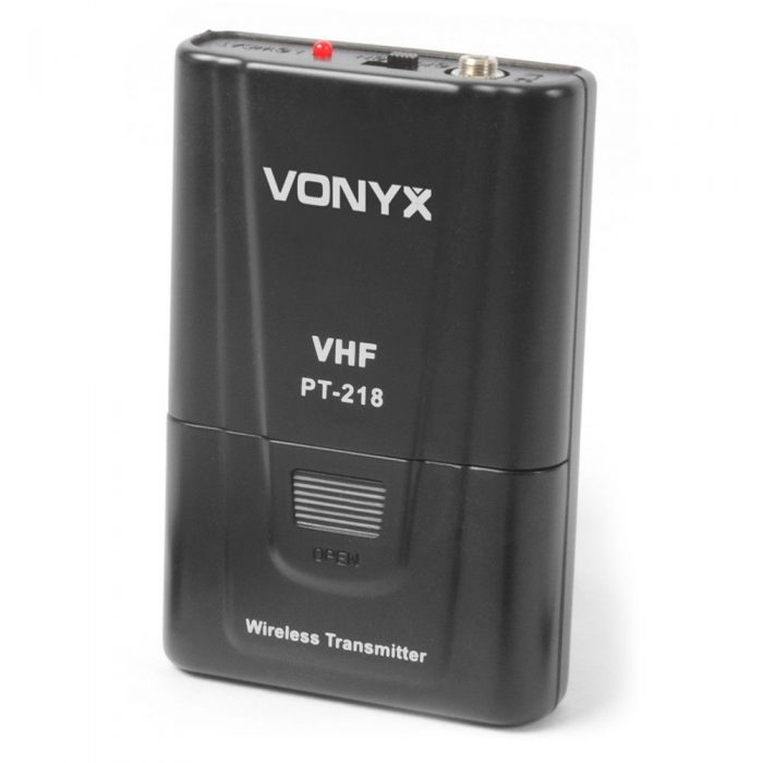 VONYX – Zestaw z mikrofonem nagłownym oraz bodypackiem Vonyx STWM711H 12