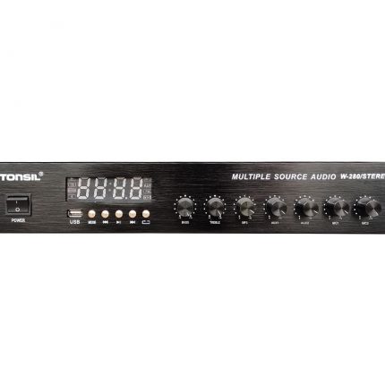 Tonsil W-280 Wzmacniacz stereo 8x20W 22