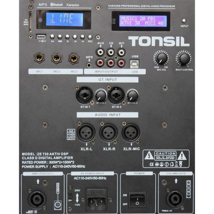 Tonsil ZE 720 Aktiv – Aktywna kolumna nagłośnieniowa z DSP 3