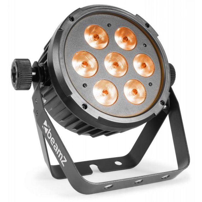BeamZ – Reflektor LED Flat Par RGBAW-UV BeamZ BT280 7x10W 6w1 10
