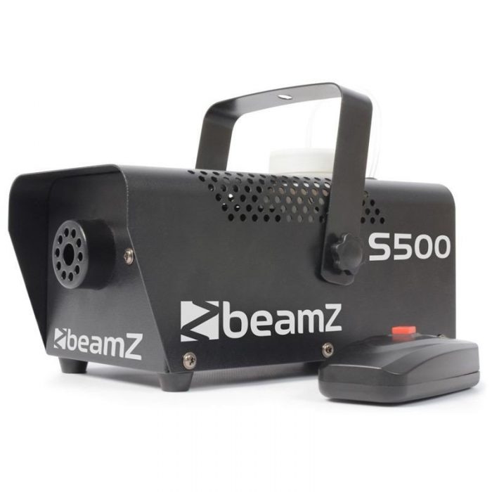BeamZ – Wytwornica dymu 500W BeamZ S500 z płynem do dymu 250ml 9
