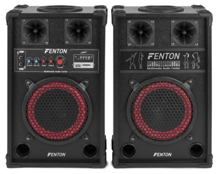 FENTON – Zestaw aktywnych kolumn Fenton SPB-8 10