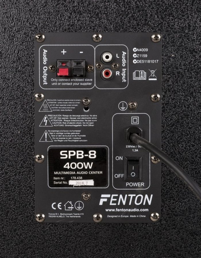 FENTON – Zestaw aktywnych kolumn Fenton SPB-8 14