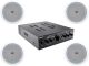 Głośniki sufitowe JBL Stage + Wzmacniacz VK 338 USB 15