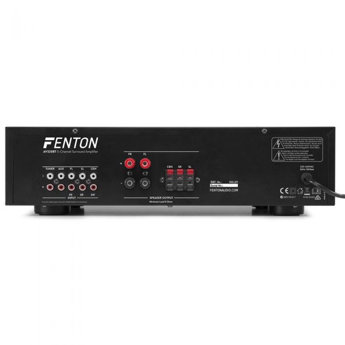 FENTON – Wzmacniacz 5-kanałowy Fenton AV320BT 10