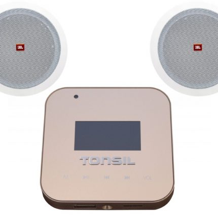 Głośniki sufitowe JBL Stage + Odtwarzacz ścienny Tonsil WS-30 USB Bluetooth 2
