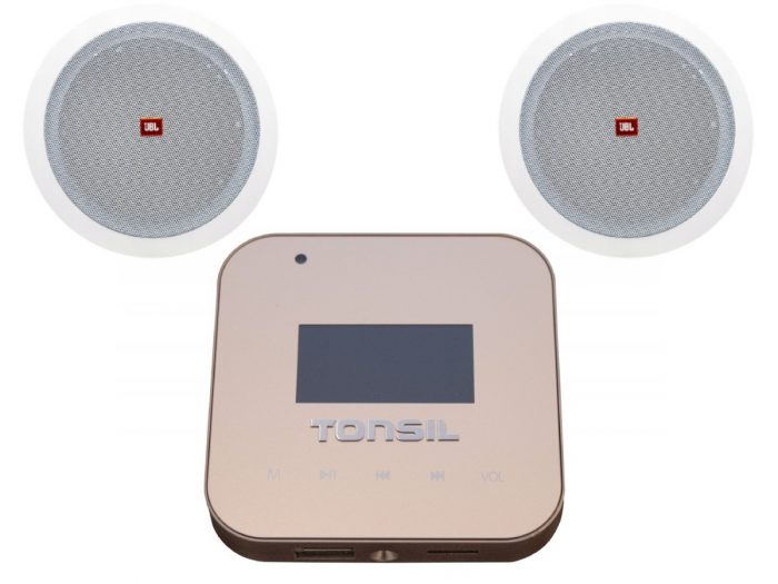 Głośniki sufitowe JBL Stage + Odtwarzacz ścienny Tonsil WS-30 USB Bluetooth 8