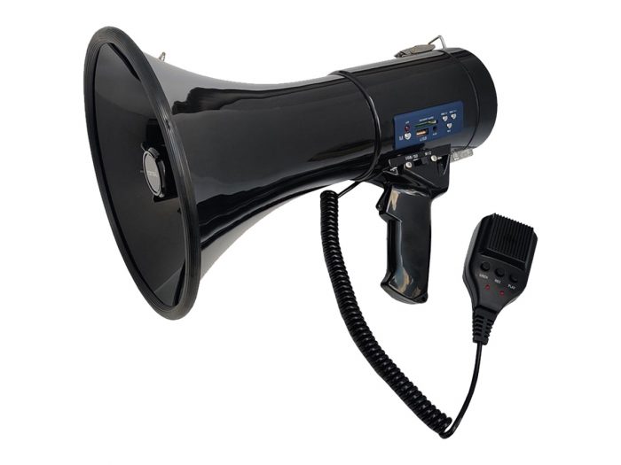 Tonsil TE 24/20 – megafon z odtwarzaczem MP3 USB SD 30W 9