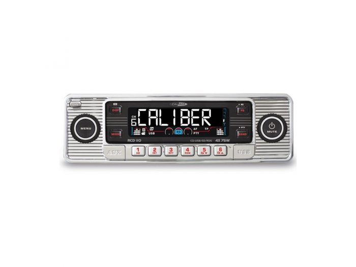 CALIBER RCD 110 – Radioodtwarzacz samochodowy retro 8