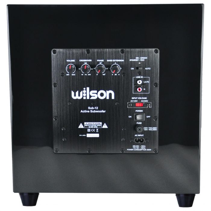 WILSON – SUB-12 BLACK HGL 12