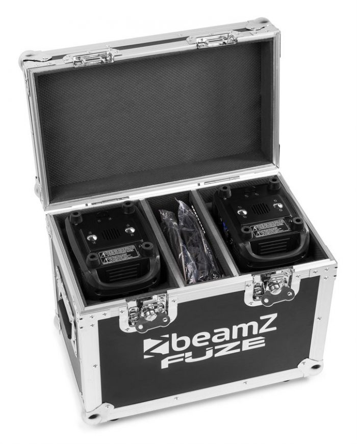 BeamZ – Zestaw 2x głowa ruchoma FUZE610Z WASH 6X 10W LED + Case 14