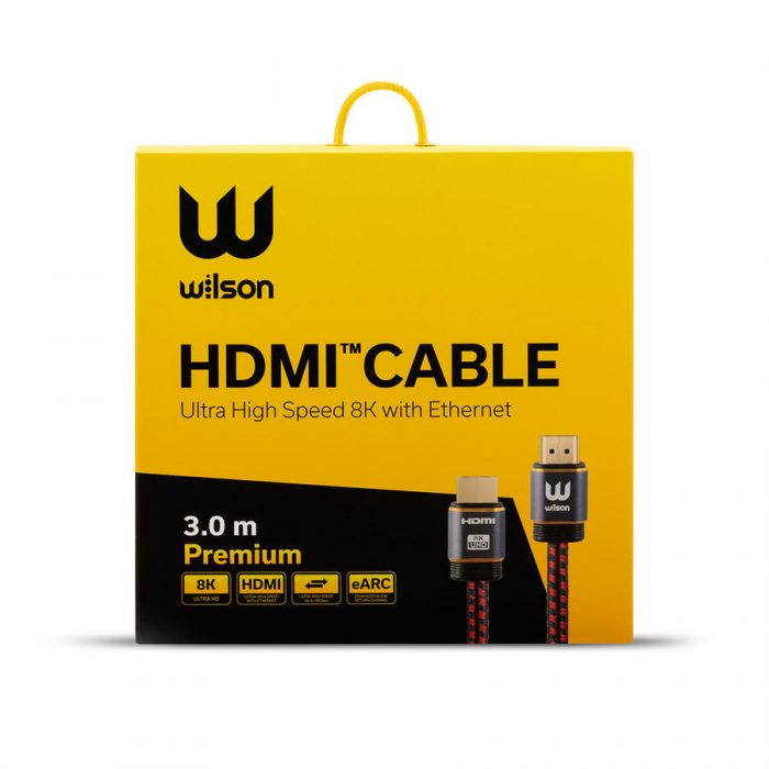 WILSON – WILSON PREMIUM HDMI CABLE 3.0M 12