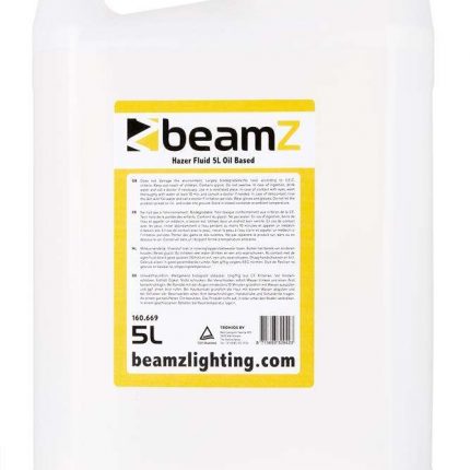 BeamZ – FHF5O Płyn do dymu BeamZ Hazer na bazie oleju – 5 litrów 2