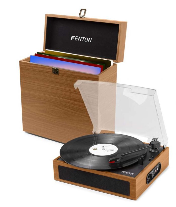 FENTON – Gramofon Fenton RP170L z Bluetooth i etui na płyty – Lightwood 9
