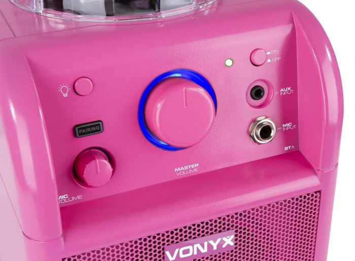 VONYX – Głośnik z półkulą do karaoke LED BT RGB BeamZ SBS50P 14