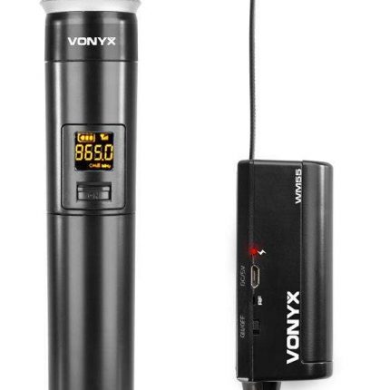 VONYX – WM55 Bezprzewodowy mikrofon UHF typu Plug&Play
