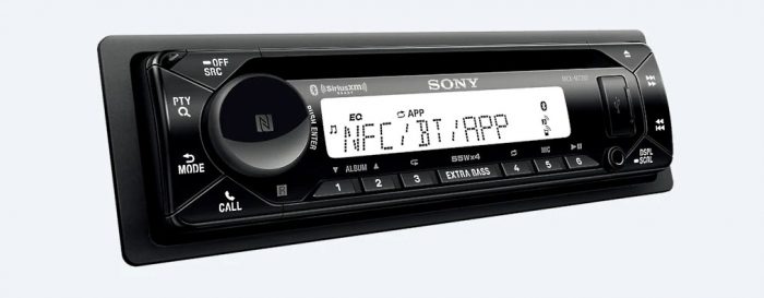 RADIO SAM.SONY MEX-M72BT CD/USB+BT DUAL BLUE MARINE 12
