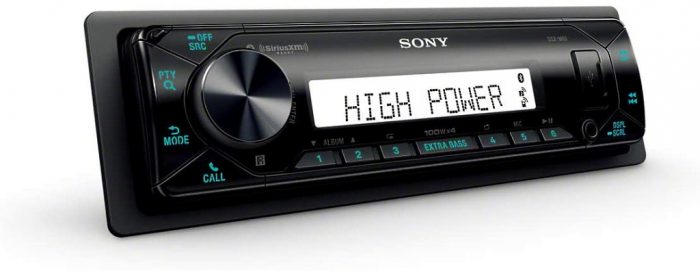 RADIO SAM.SONY DSX-M80BT BEZ CD/USB+BT  MARINE 4x100W 9