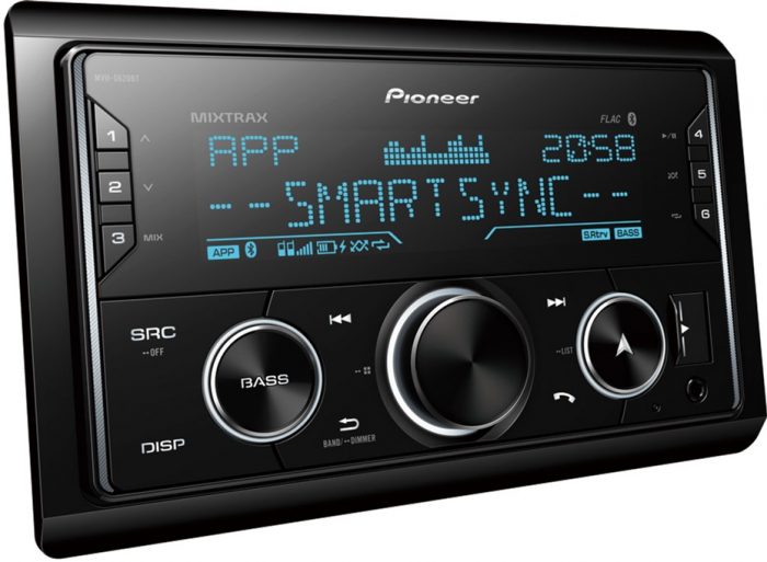 RADIO SAM.PIONEER MVH-S620BT BEZ CD/USB+BT-SPOTIFY+IPHONE+MULTICOLOR  2-DIN 9