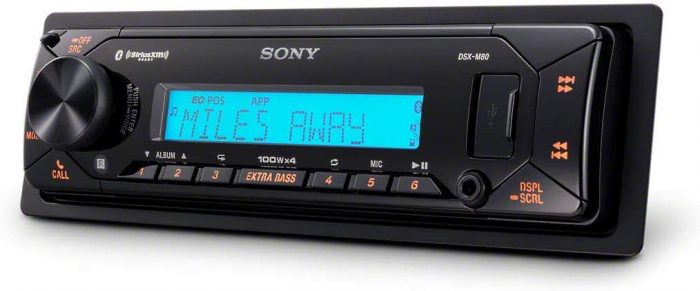 RADIO SAM.SONY DSX-M80BT BEZ CD/USB+BT  MARINE 4x100W 10
