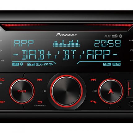 RADIO SAM.PIONEER CD FH-S820DAB  2-DIN CD+USB+BT+DAB  IPHONE/IPOD/MIXTRAX/VARIO COLOR