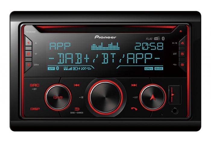 RADIO SAM.PIONEER CD FH-S820DAB  2-DIN CD+USB+BT+DAB  IPHONE/IPOD/MIXTRAX/VARIO COLOR 8