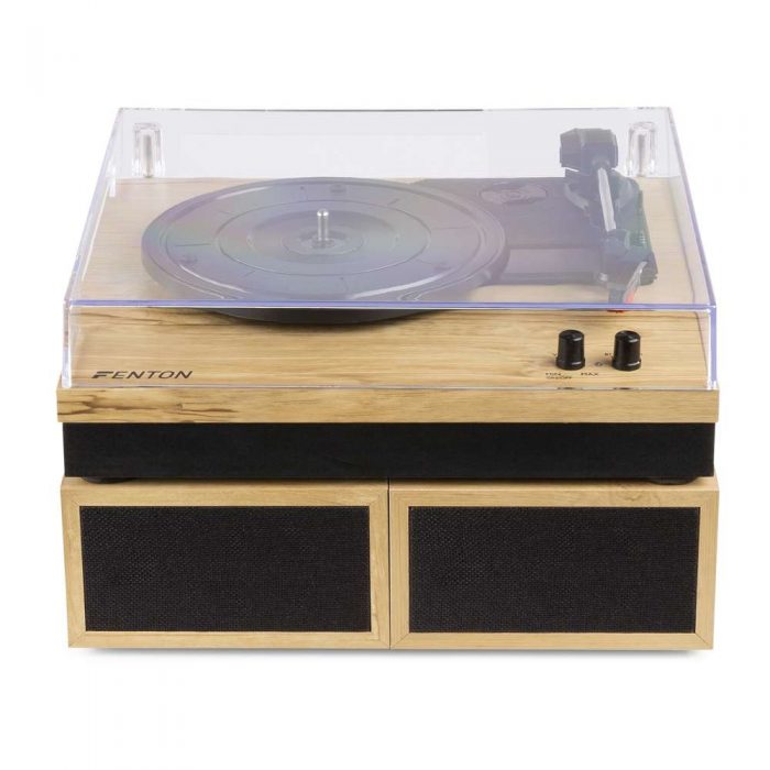 FENTON – Gramofon stereo Fenton RP165L z głośnikami i bluetooth/ Jasne drewno 11