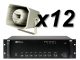 ITC Audio T-710K x12 + T-550 – Nagłośnienie stadionu/orlika 10