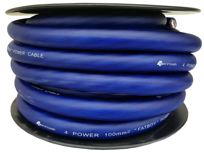 4Connect niebieski kabel zasilający 100 mm2 8