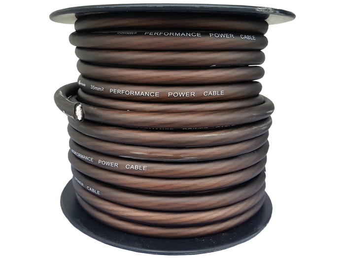 4Connect brązowy kabel zasilający 35 mm2 8