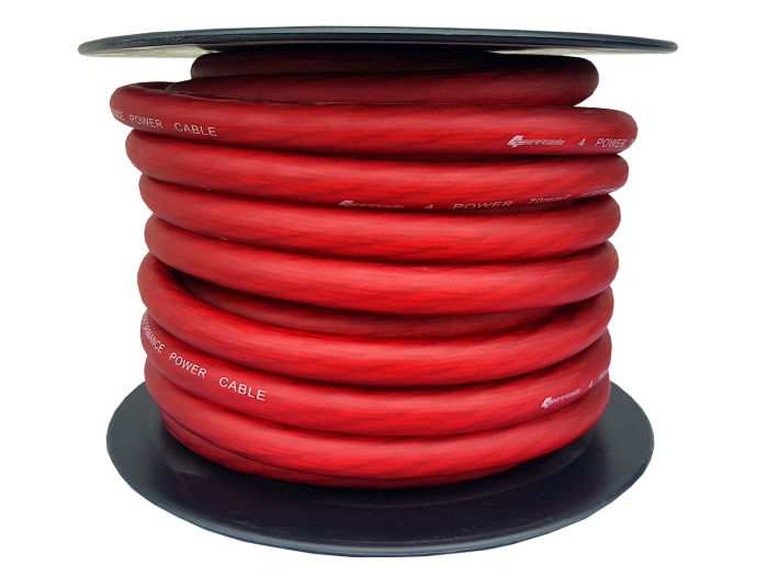 4Connect czerwony kabel zasilający 70 mm2 8