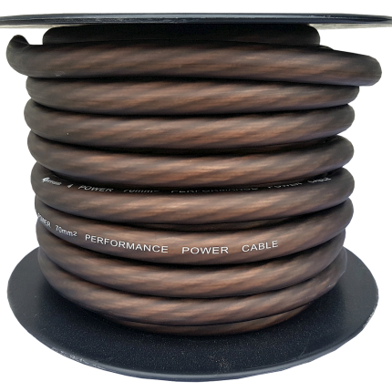 4Connect brązowy kabel zasilający 70 mm2