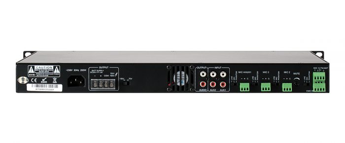 ITC Audio T-240DTB – Centrala nagłośnienia 240W 9