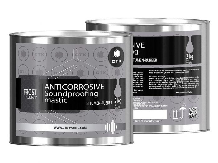 CTK Defender - pasta do wygłuszania podłogi i nadkoli CTK